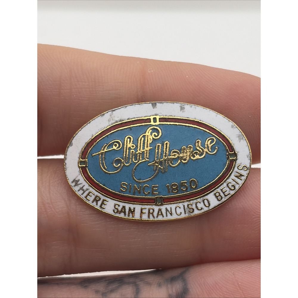 Cliff House Where San Francisco Begins Since 1850 California Lapel Hat Pin